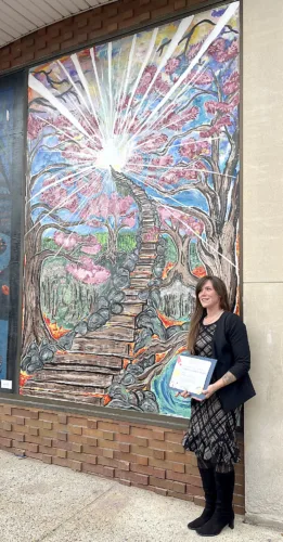 Awards given for downtown Altoona Gable’s building panel art